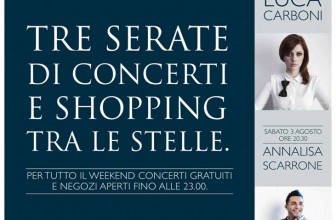 EVENTI ESTIVI AL SICILIA OUTLET VILLAGE